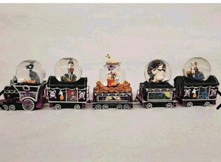 Bradford Exchange Disney's The Nightmare Before Christmas Musical Glitter Train