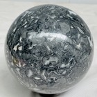 Natural Picasso Jasper Sphere Black Gray Crystal Ball Healing 3300G (7.27LB) — photo 6