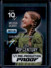 2026 Leaf Metal Pop Century Melissa Gilbert Top 10 TV Pre-Production Proof #1/1