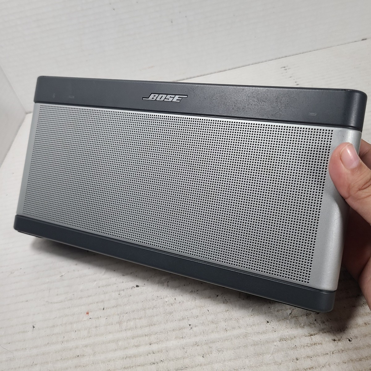 Bose SoundLink III Bluetooth Portable Speaker - Gray for sale