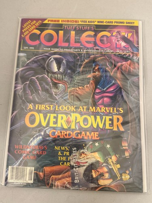#ad Tuff Stuff#x27;s Collect September 1995 Gambit vs Venom Magazine for Trading Card $5.99