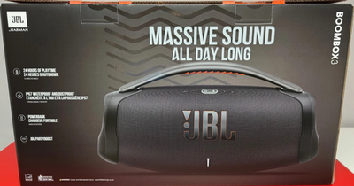 JBL BoomBox 3 ブラック ワイヤレススピーカー SALE!!! JBL Boombox 3 Portable Bluetooth Speaker, Waterproof IP67, 24H