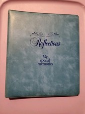 AAL Reflections My Special Memories 3 Ring Binder 40 Pages. Vintage New