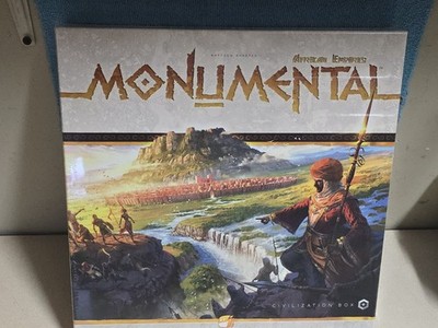 Funforge Board Games Monumental - Lost Kingdoms (Deluxe Ed) Box SW (New)