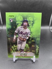 2025 Topps Stadium Club Luisangel Acuna RC Lime Green #115 New York Mets