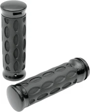 DS Hotop Custom Rubber Grips Black Harley Davidson 141793