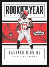 2016 Panini Contenders Rashard Higgins Rookie of the Year Contenders #29 Card