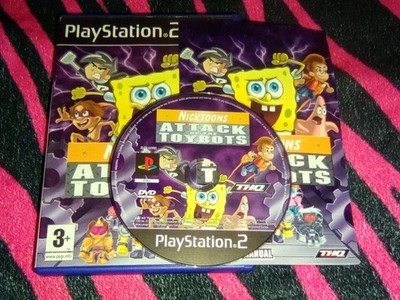 Nicktoons Attack Of The Toybots Playstation 2 PS2 Spiel komplett mit Anleitung