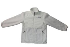 The North Face Polartec Fleece Full-Zip Jacket-Coat Size L White