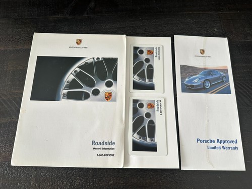 Porsche 911 996 2004 turbo conjunto manual del propietario PCM OEM original de fábrica - Imagen 10 de 13
