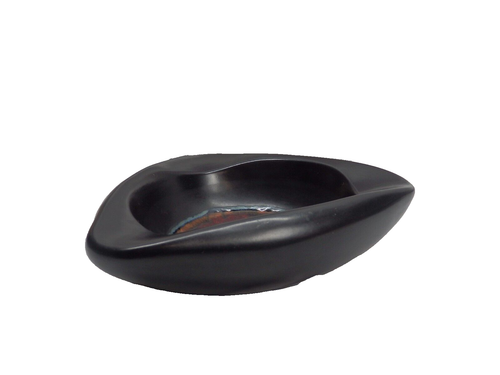 Karlsruhe Majolica Bowl/ASHTRAY 6098 Friedgard Glatzle Design 1960s Fat Lava - Picture 9 of 14