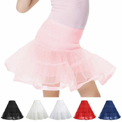 Sottogonna Corta Liscia Con Spacco Laterale Lingerie Mini Da Donna