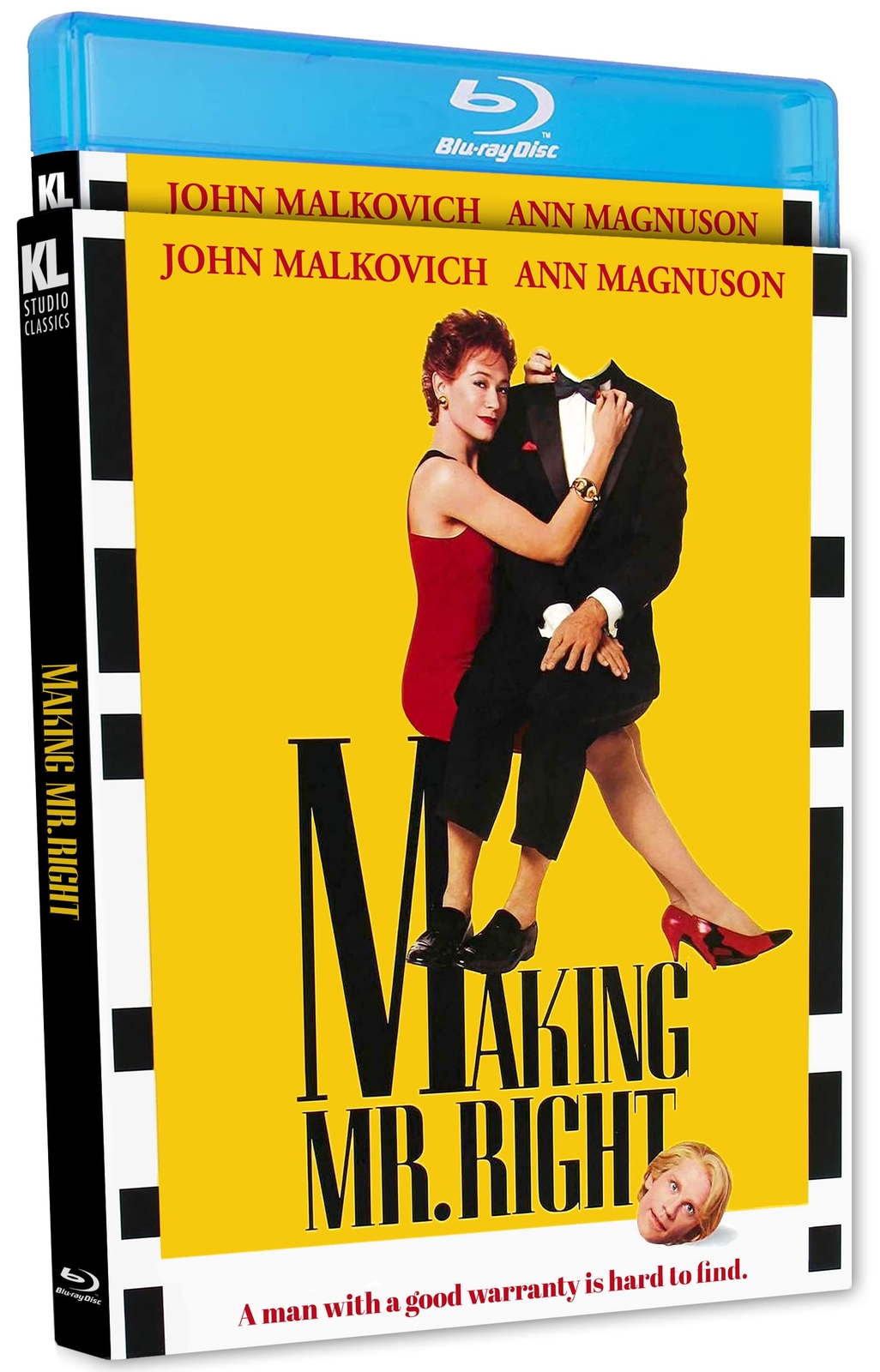 Making Mr. Right (Blu-ray) John Malkovich Ann Magnuson Glenne Headly