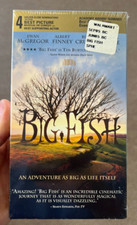 BRAND NEW  Big Fish  VHS, 2004 FACTORY SEALED Tim Burton