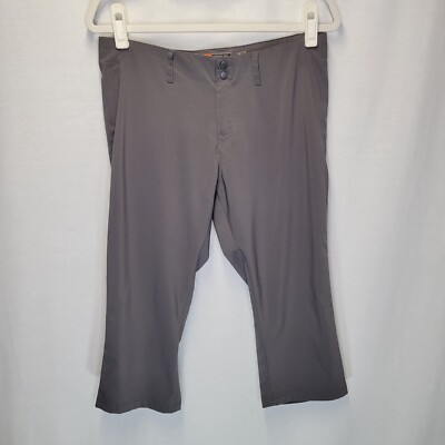 Merrell Women's Size 8 Pants Crop Capri Gray Opti Wick UPF 50+