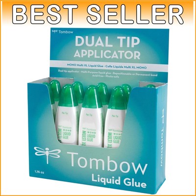Value Size MONO Multi XL Liquid Glue - Strong, Repositionable Adhesive, 1.76 oz