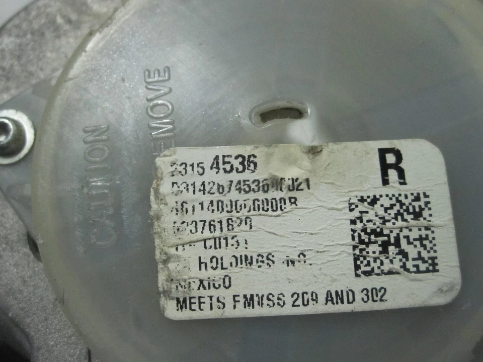 NOT WORKING BLOWN 2013-2019 Cadillac ATS Front Passenger RIGHT Seat Belt Foto 3 de 4