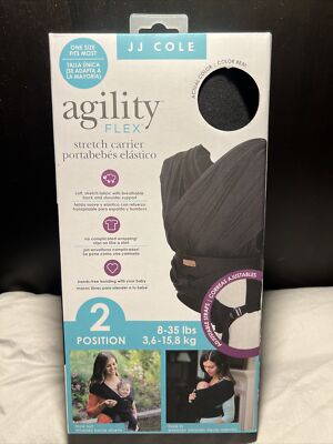 JJ Cole Agility Flex Strech Carrier One Size Fits Most 8-35lbs