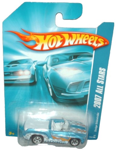 HOT WHEELS DODGE SIDEWINDER BLUE 1:64 DIECAST 2 3/4