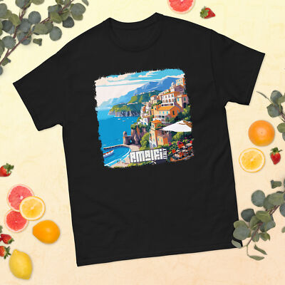Amalfi Italy Mens T-shirt | Classic Tee
