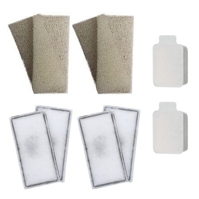 4 kompatible Fluval U2 Schaumstoff 4 PolyMax 2 Clean Clear Innenfilterpatronen