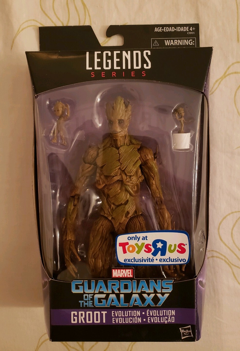 Marvel Legends Groot Evolution Toys R Us Guardians of the Galaxy NEW Marvel Legends Groot Evolution Toys R Us Guardians of the Galaxy NEW
