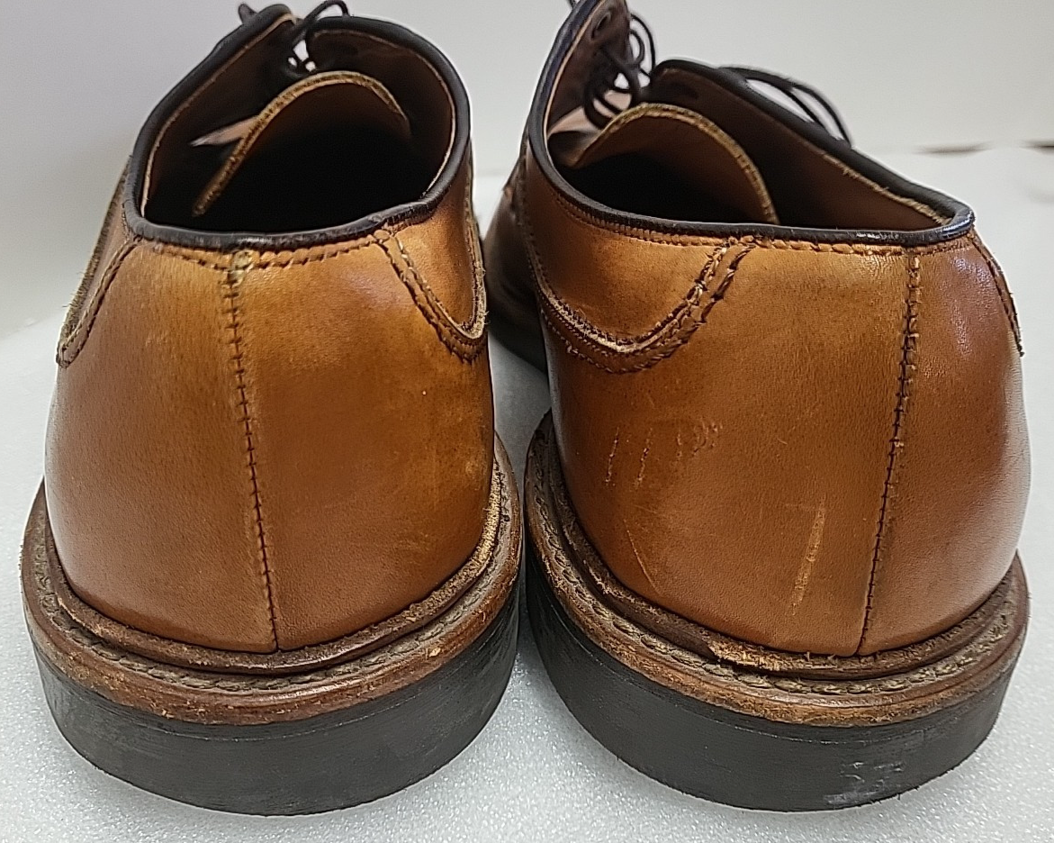 SAOLA Scarpe eleganti Allen Edmonds Norse Split Toe Derby da uomo 11 5 D marroni made in USA