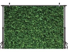   Captivating 7x5ft Green Leaves Photo Backdrop