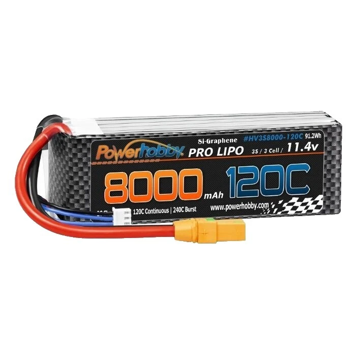 BATERÍAS DE LIPO 11.4v Hobby RC