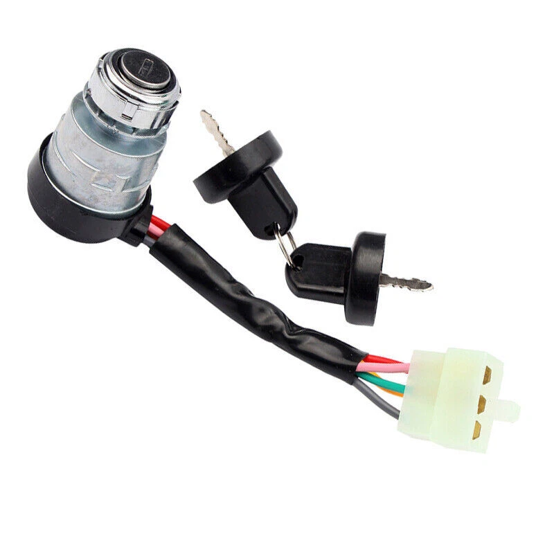 5Wires Ignition Key Switch Lock For 110/125/150cc Pit Quad Dirt Bike ATV Go Kart - Image 2 of 4
