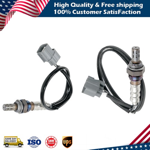 2X Front Rear Oxygen Sensor O2 Fit For 2001-2005 Honda 1.7L Civic 234 ...