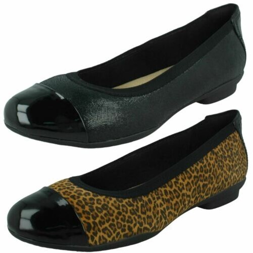 Damen Clarks Sara Orchid Slip-On Flache Schuhe