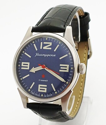 Vostok Komandirskie Wostok Vintage Soviet Ussr Mechanical wristwatch 2409A #203
