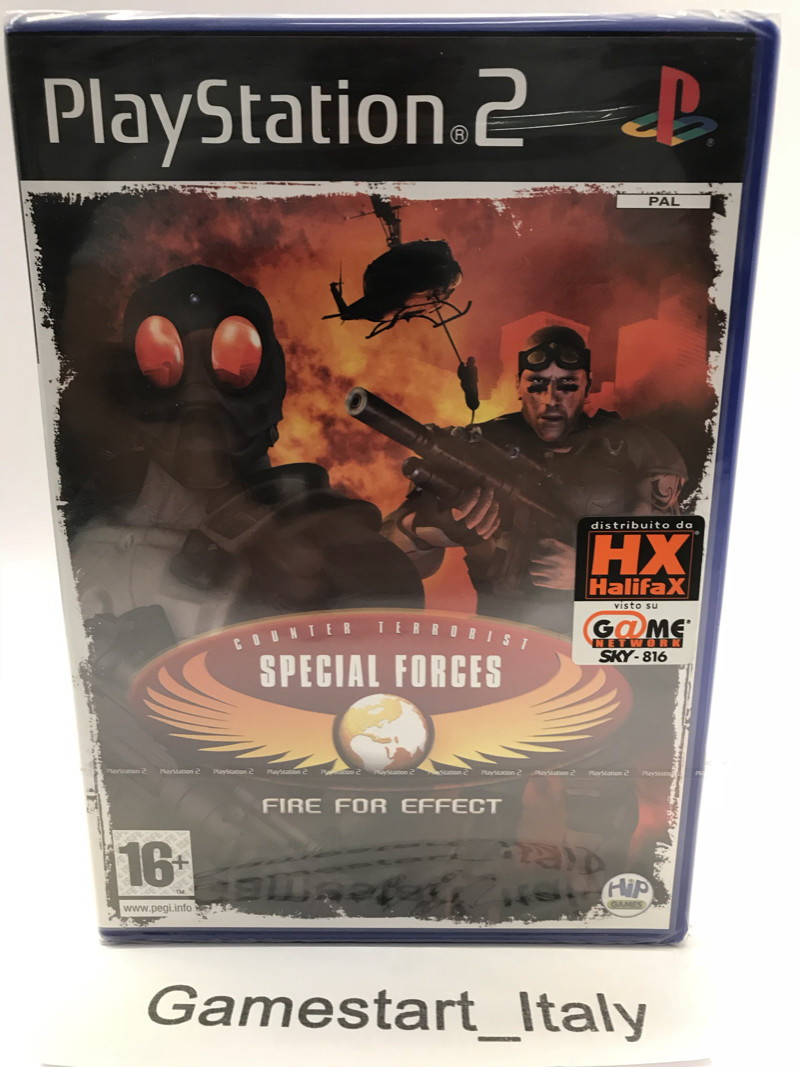CT SPECIAL FORCE FIRE FOR EFFECT - PS2 - NUOVO SIGILLATO NEW SEALED PAL VERSION