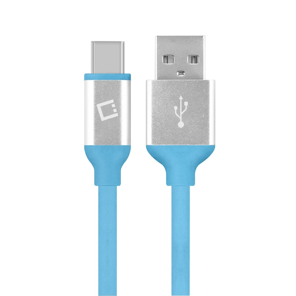 Cellet 4 Feet USB-C Data Cable Compatible with iPhone 15 Series - Blue - Image 4 of 4