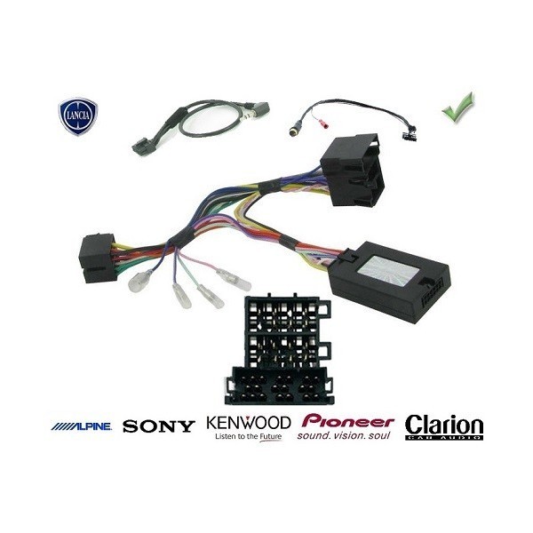 Commande au volant Lancia Delta 2008-2011 résoudre perte boutons avec autoradio Kenwood
