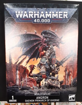 Warhammer 40000 World Eaters Angron Daemon Primarch Of Khorne Bits