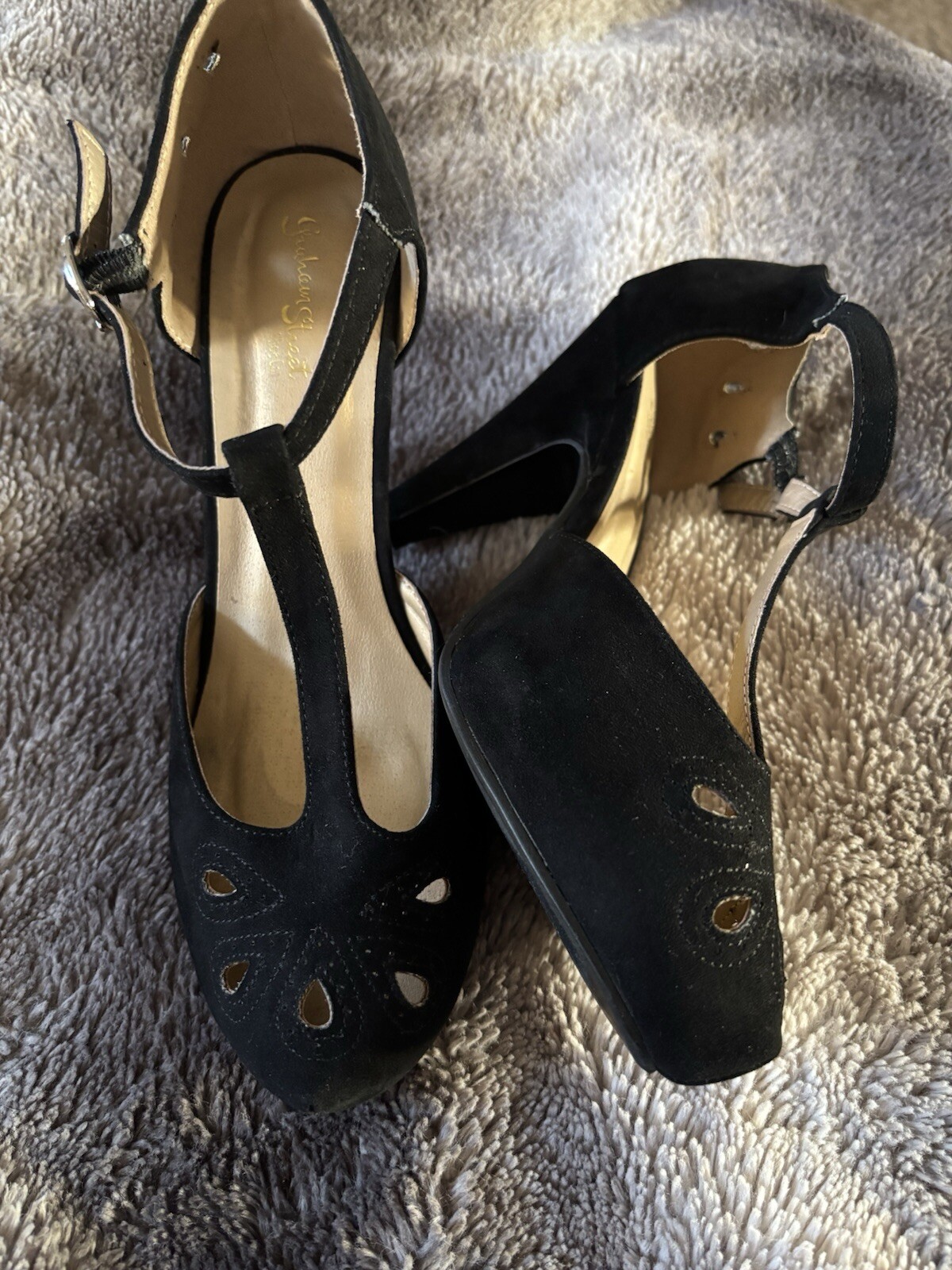 ModCloth Graham Street Shoe Co Zest in history T Strap 4