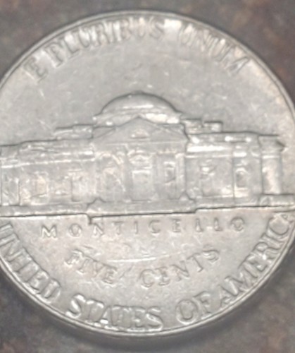 2000 d Jefferson níquel con errores de letras a América - Imagen 10 de 10
