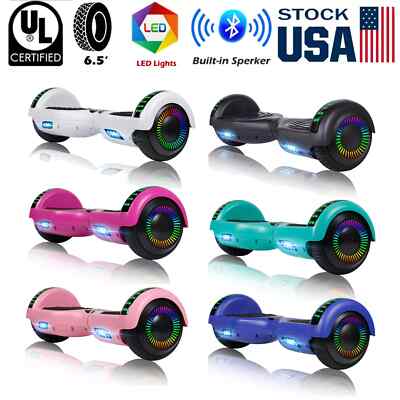 SISIGAD Hoverboard with Built-in Bluetooth Self Balancing