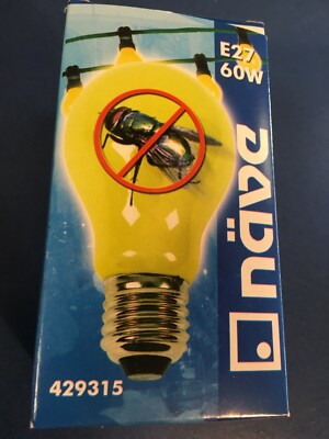 NÄVE bulb / anti insect yellow E27 60W / lamp, bulb, bulb