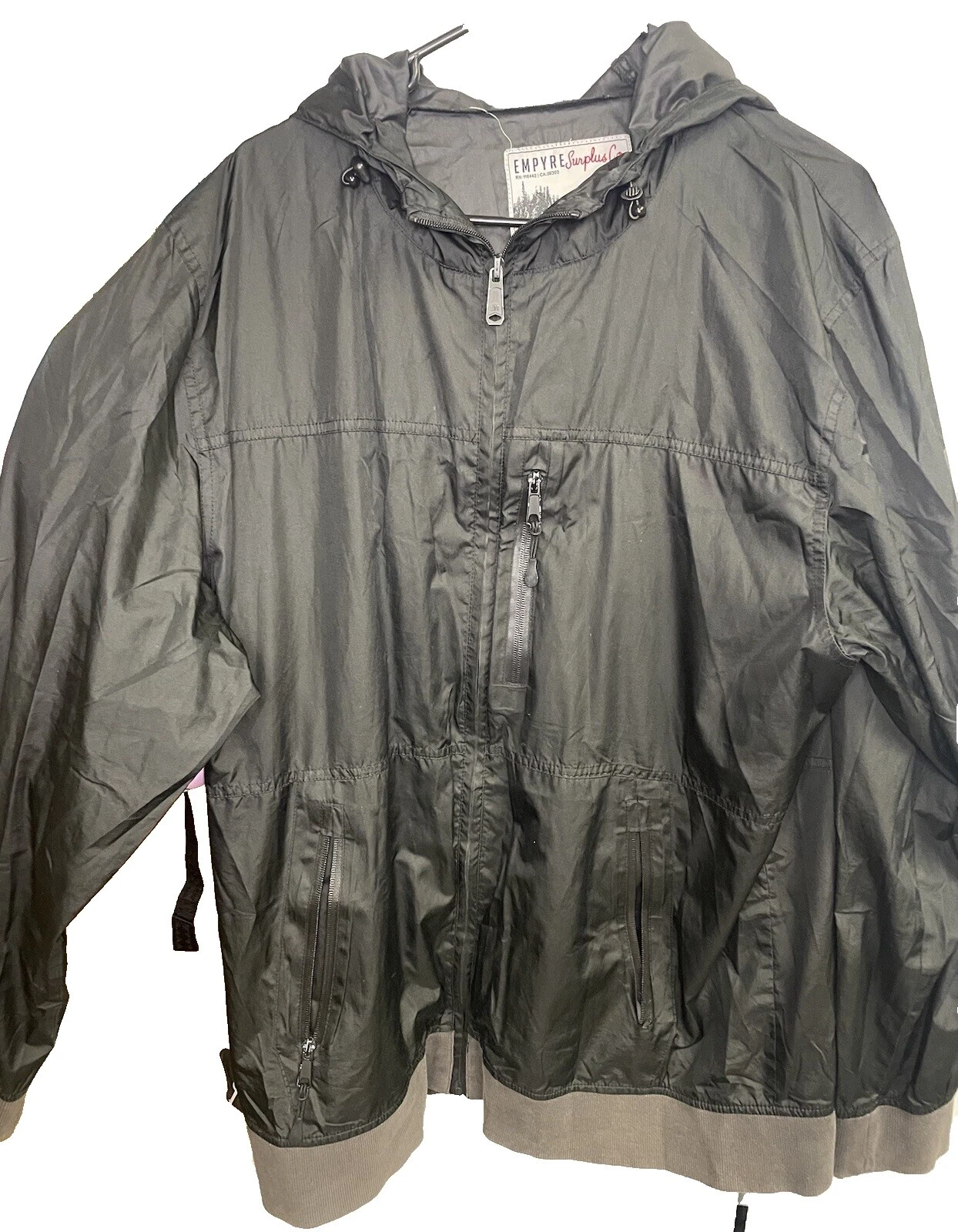 Abrigos, chaquetas y chalecos antivientos excedentes para hombre