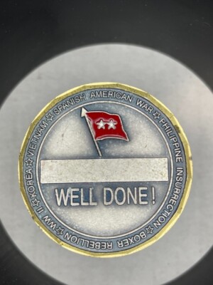 United States Army Pacific One Team Well Done ! Challenge Coin