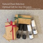 Salt and Pepper Grinder Set with Adjustable Coarseness | Manual Grinder  — photo 6