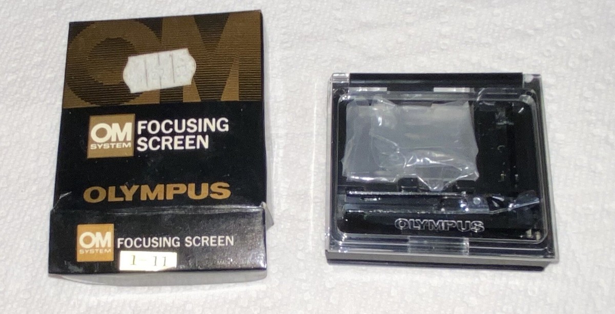 Olympus OM System Focusing Screen 1-11 Made in Japan for