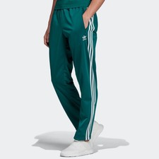 teal adidas track pants