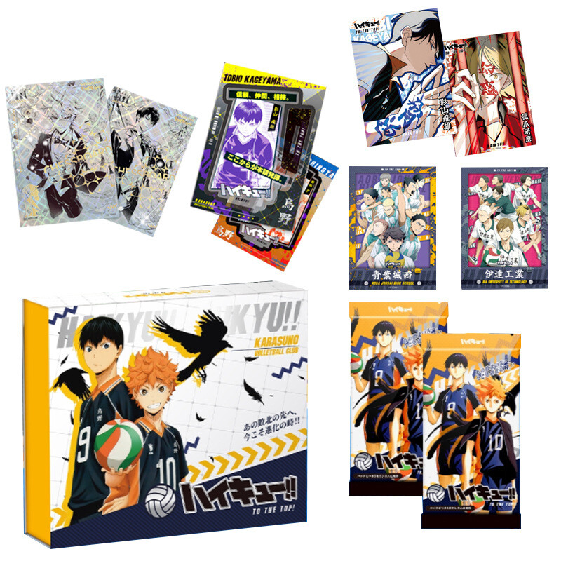 Anime Haikyuu!! Hinata Shoyo Trading Card 10 Pack Booster Box