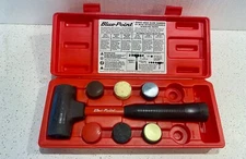Blue Point 7 Pc. Dead Blow Interchangeable Head Fiberglass Handle Hammer Set