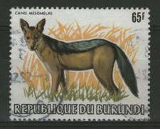 BURUNDI:  n°860 oblitéré, "faune, animaux sauvages"  (cote 50€)