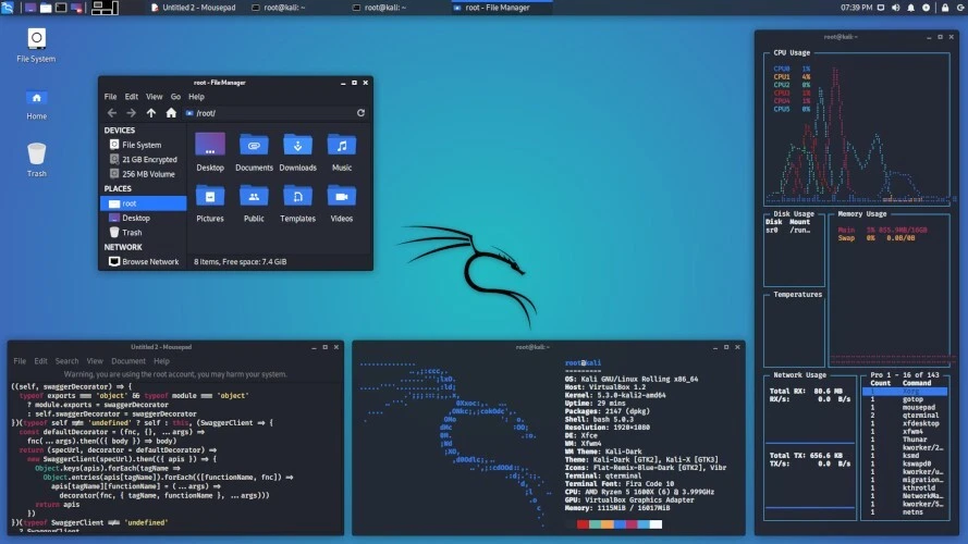 Latest Kali Linux 2025.2, USB 3.0, Full Toolset, Boot or Install, Cybersecurity - Image 2 of 4